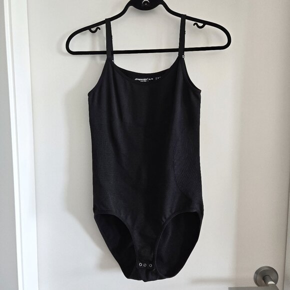 Shapermint Essentials All Day Every Day Scoop Neck Bodysuit - Black / XL - Picture 1 of 9